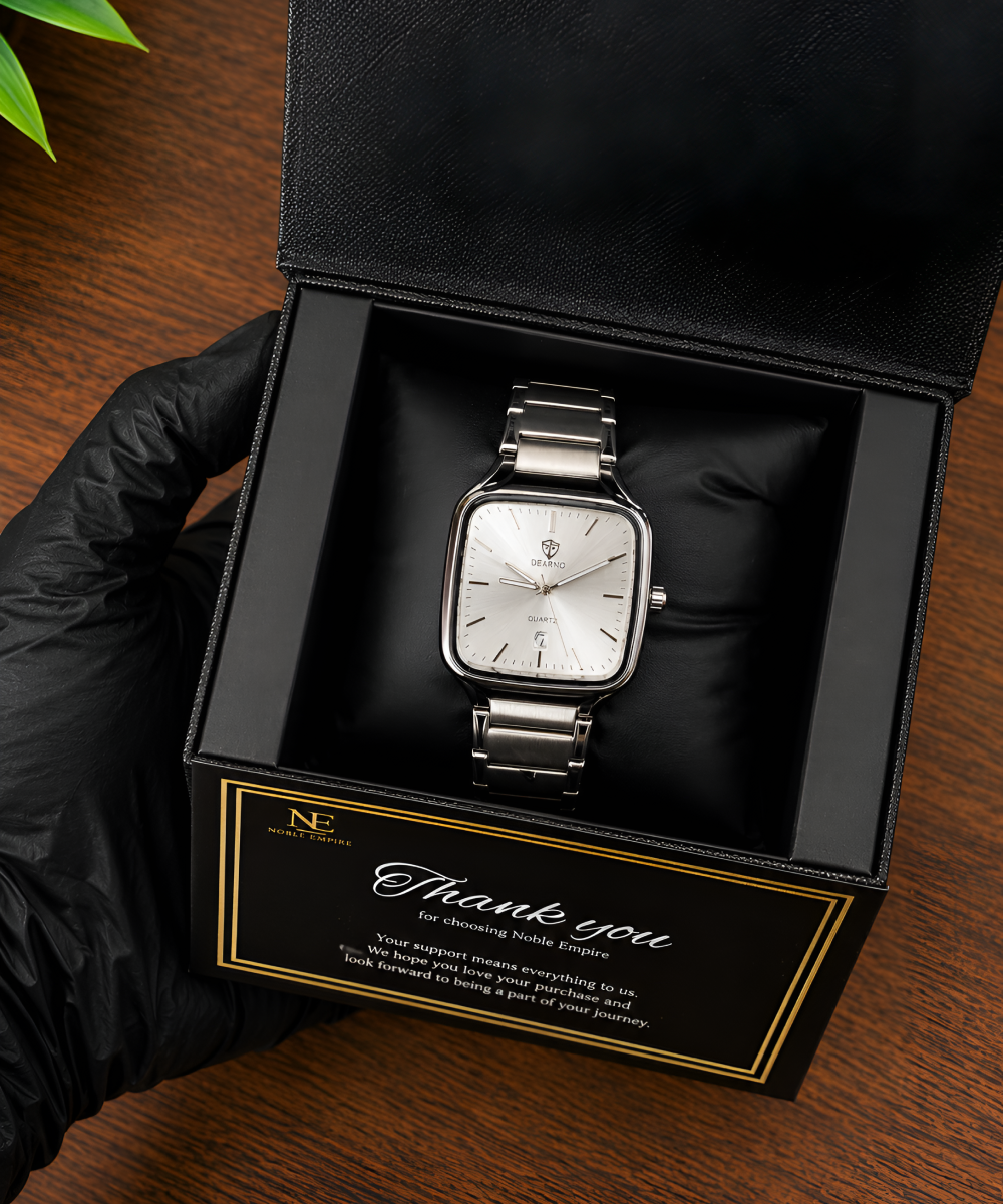 Dearno Square Dial Watch