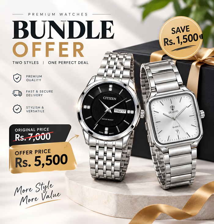 Bundle of 2 Watches